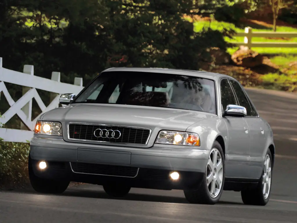 Audi A8 (4D2,  4D8) 1 поколение, рестайлинг, седан (06.1999 - 08.2002)